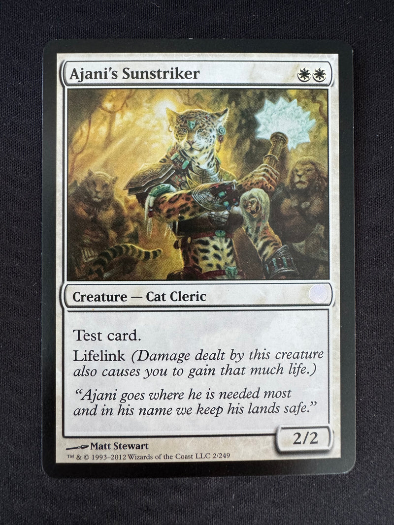 Test Print - M15 - Ajani's Sunstriker