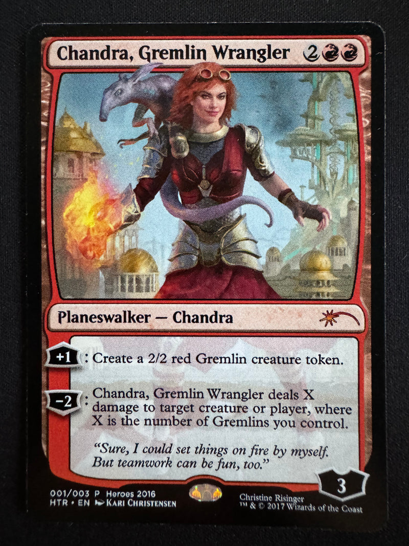 Heroes of the Realm - Chandra, Gremlin Wrangler (Heroes 2016)