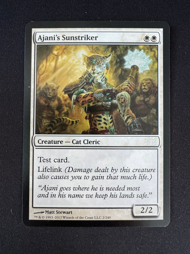 Test Print - M15 - Ajani's Sunstriker