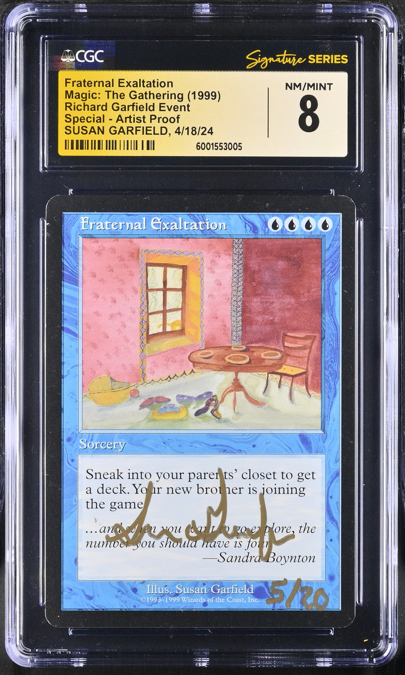 Garfield Event Card - Fraternal Exaltation Artist Proof