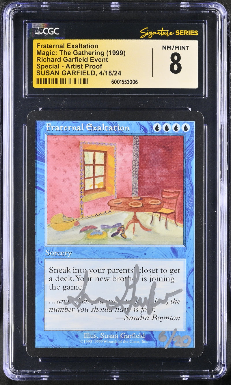 Garfield Event Card - Fraternal Exaltation Artist Proof