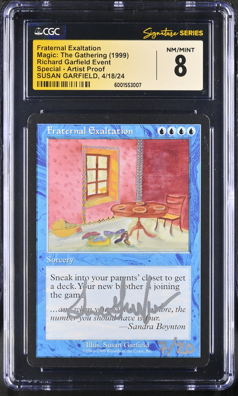 Garfield Event Card - Fraternal Exaltation Artist Proof