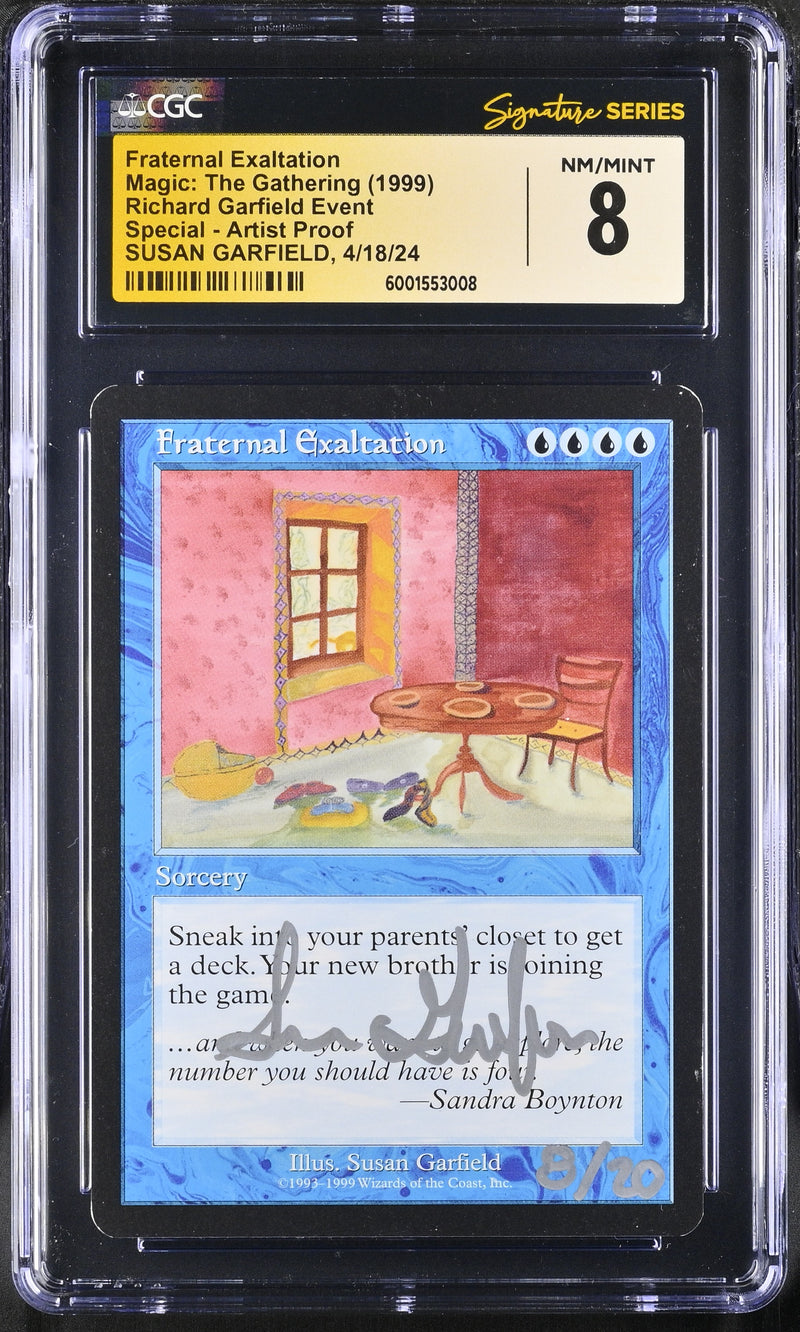 Garfield Event Card - Fraternal Exaltation Artist Proof