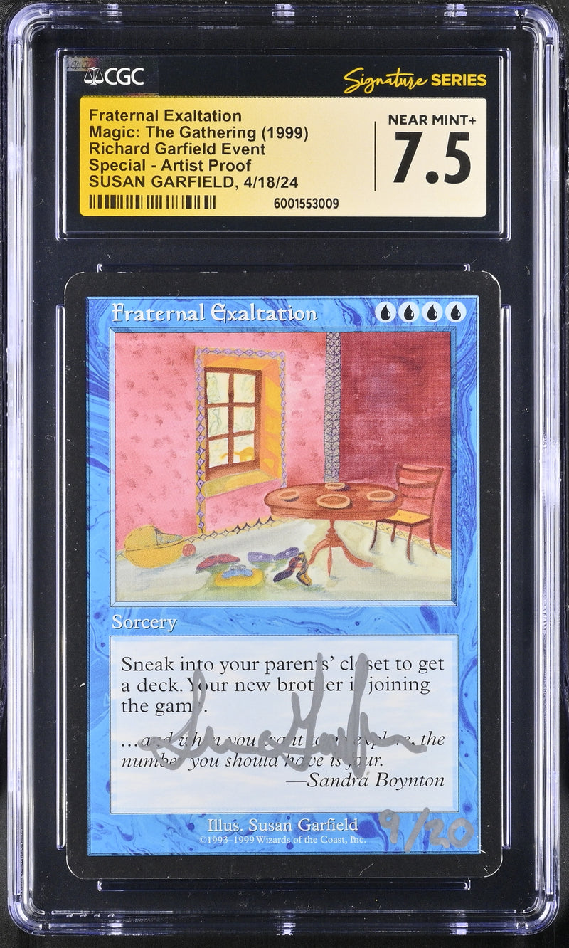 Garfield Event Card - Fraternal Exaltation Artist Proof