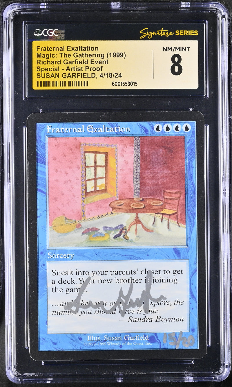 Garfield Event Card - Fraternal Exaltation Artist Proof