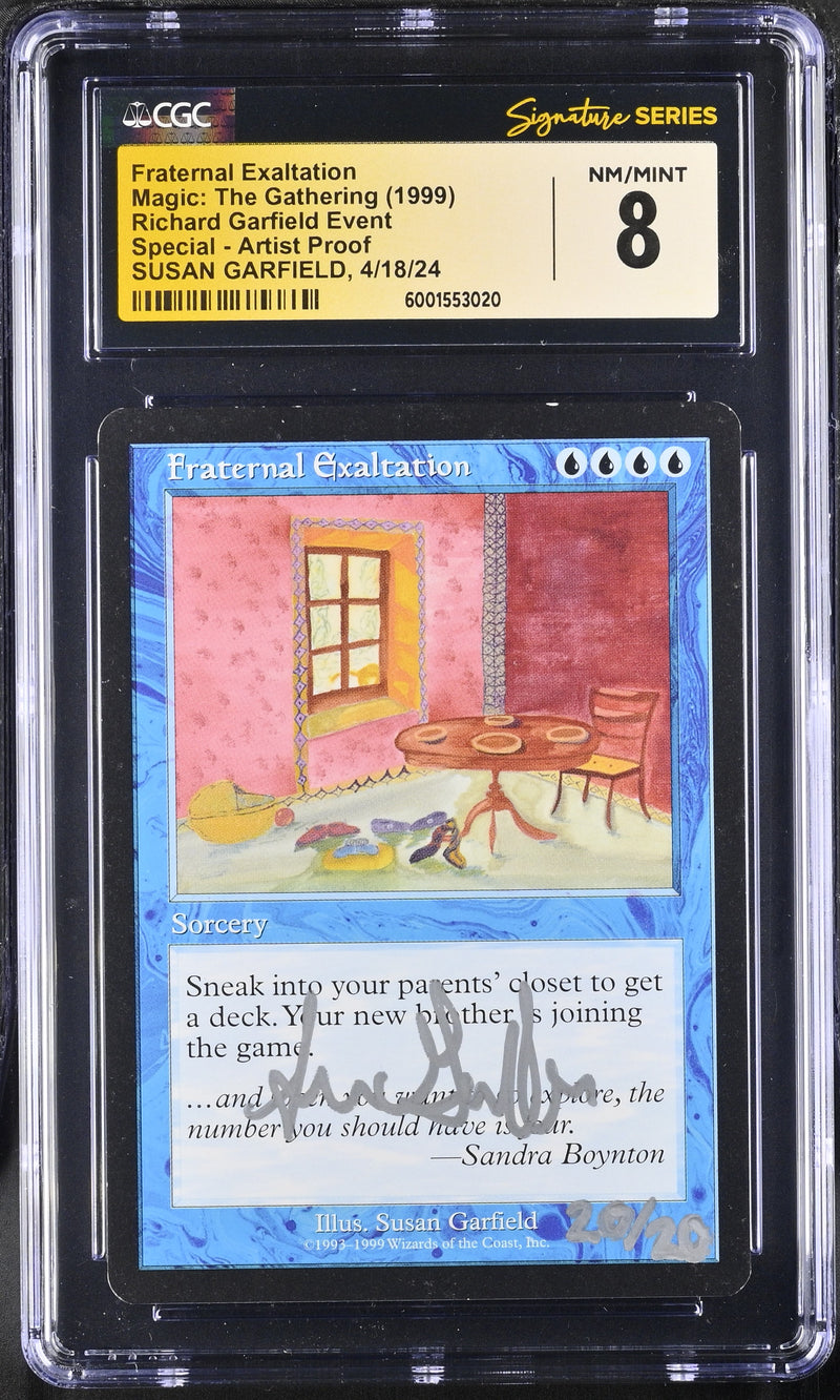 Garfield Event Card - Fraternal Exaltation Artist Proof