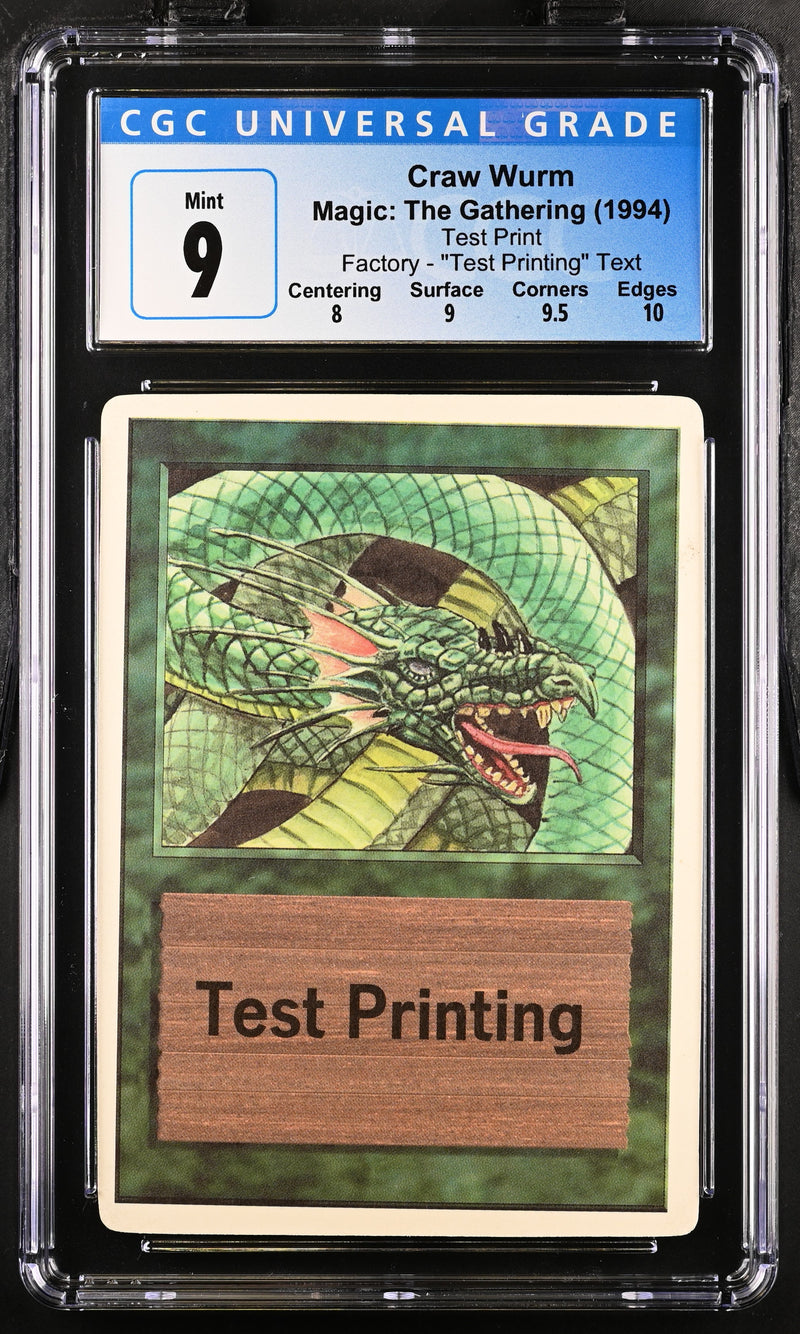 Test Print - "Test Printing" - Craw Wurm