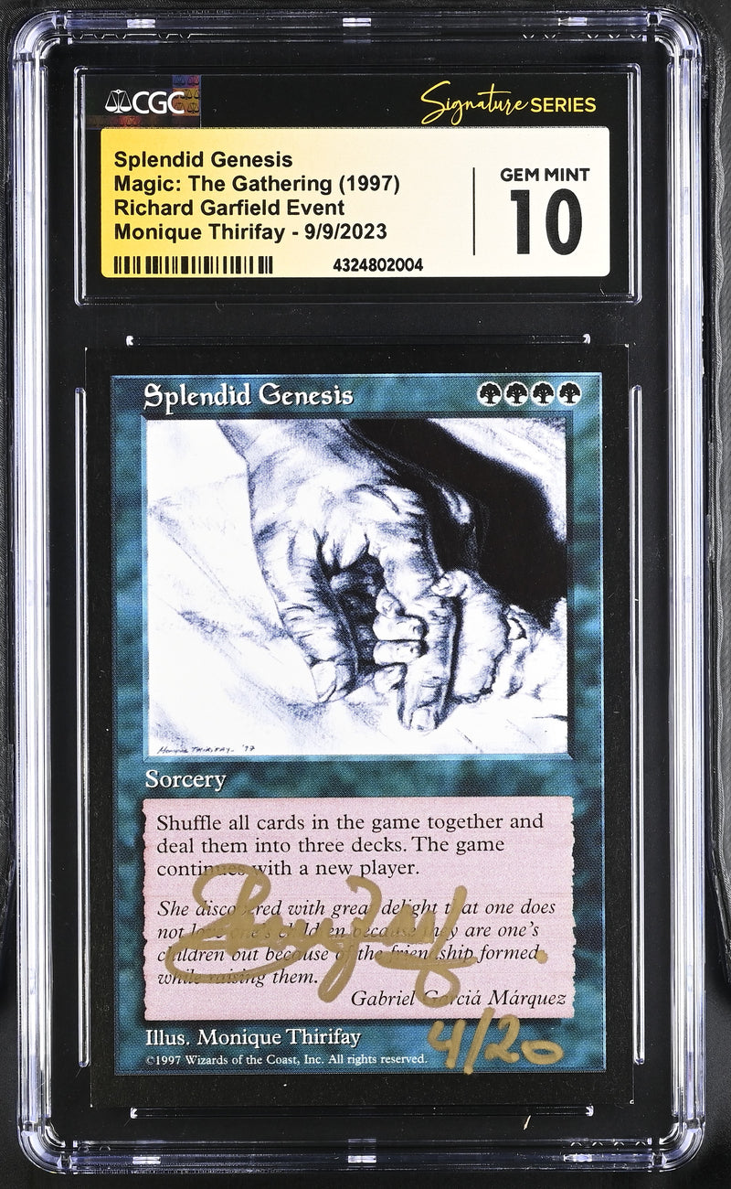 Garfield Event Card - Splendid Genesis Artist Proof