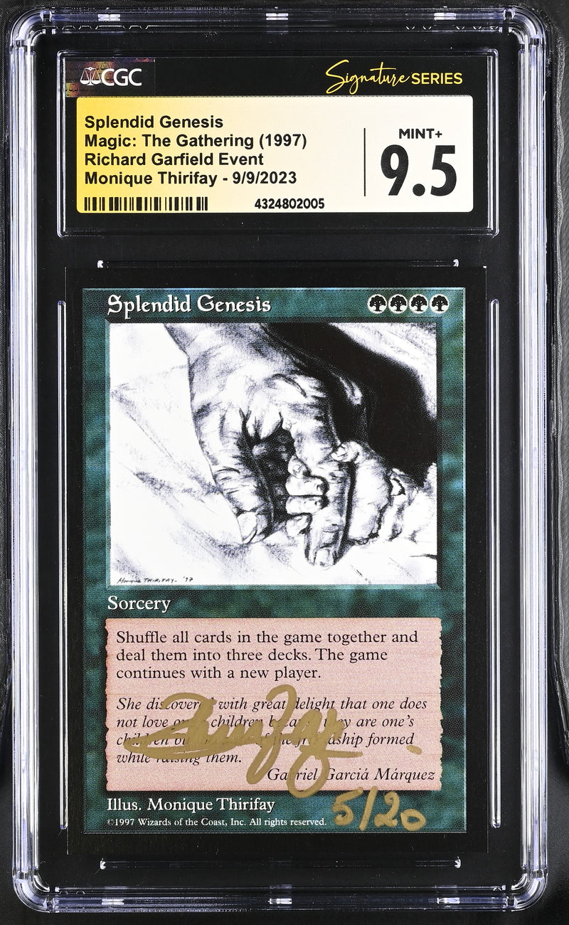 Garfield Event Card - Splendid Genesis Artist Proof