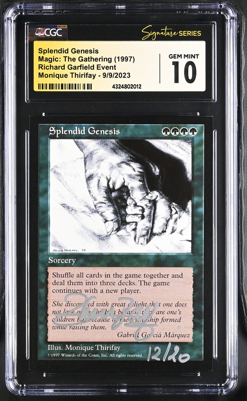 Garfield Event Card - Splendid Genesis Artist Proof