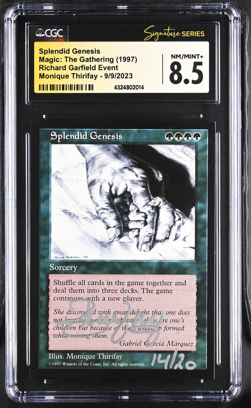 Garfield Event Card - Splendid Genesis Artist Proof