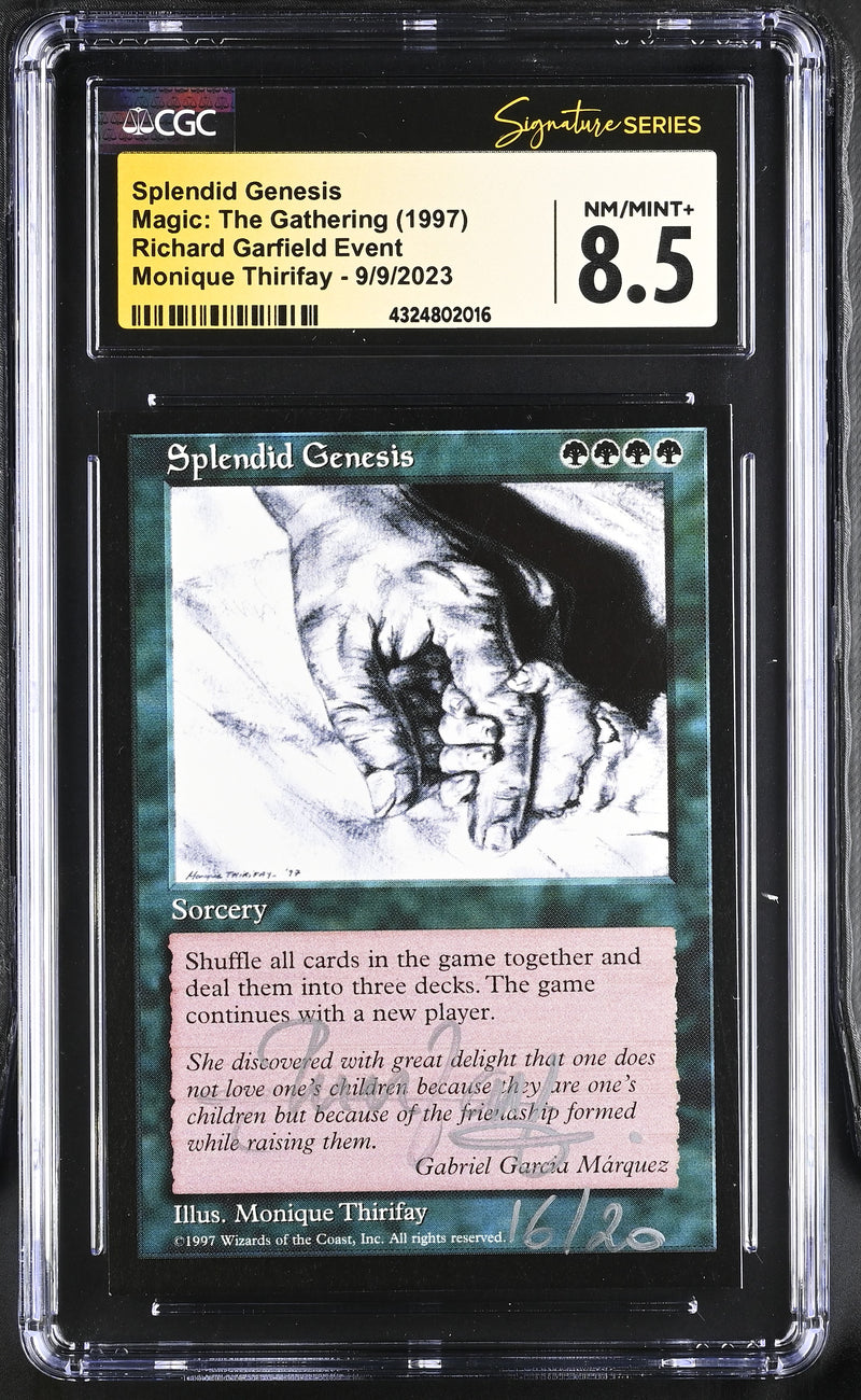 Garfield Event Card - Splendid Genesis Artist Proof