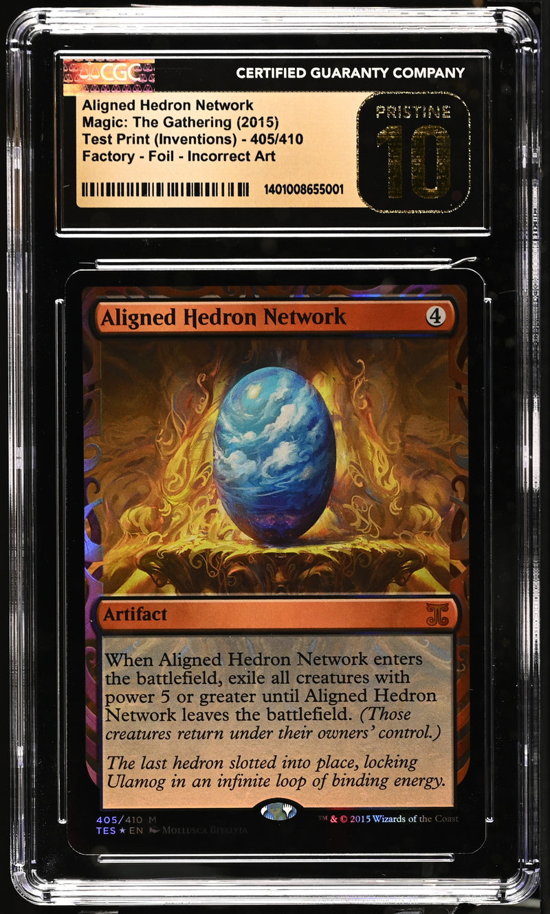 Test Print - Kaladesh Invention - Cloudstone Curio / Aligned Hedron Network