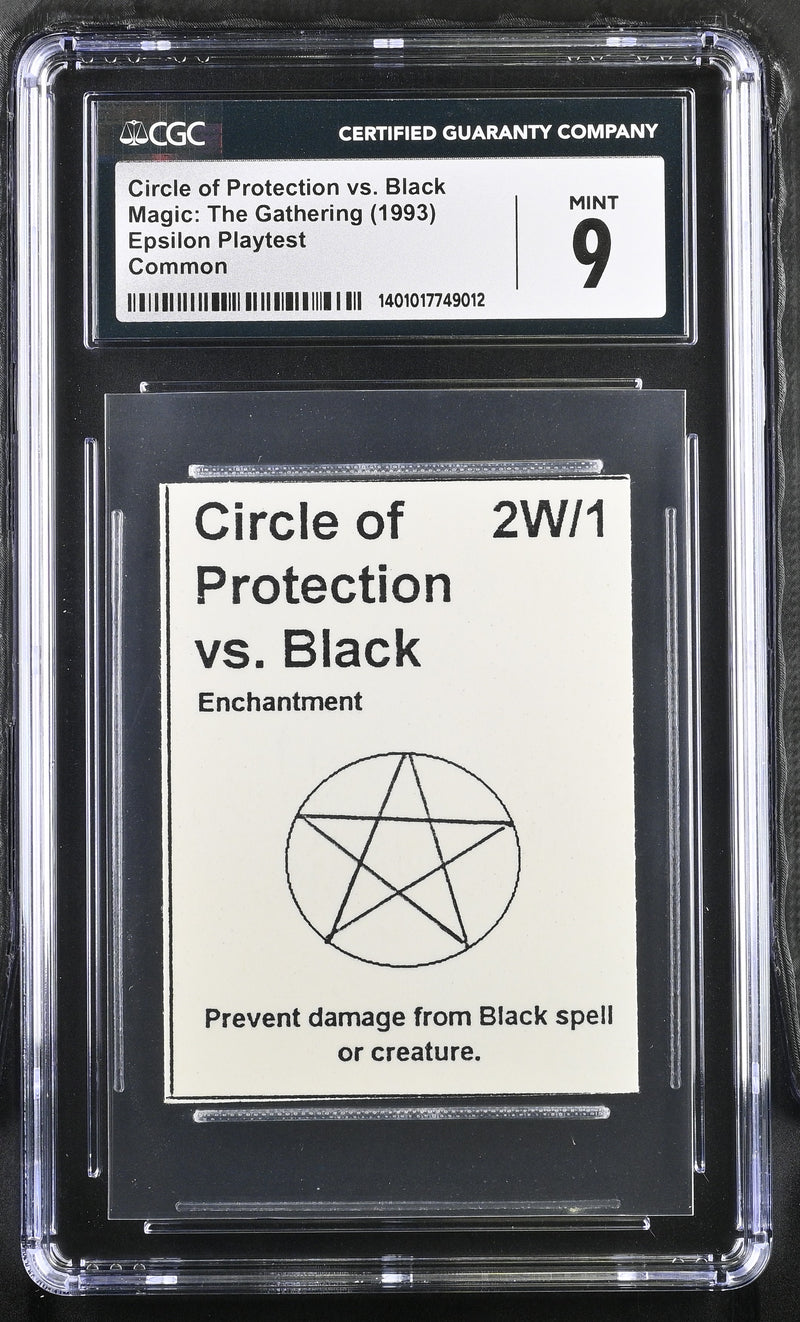 Circle of Protection: Black (Epsilon Playtest)