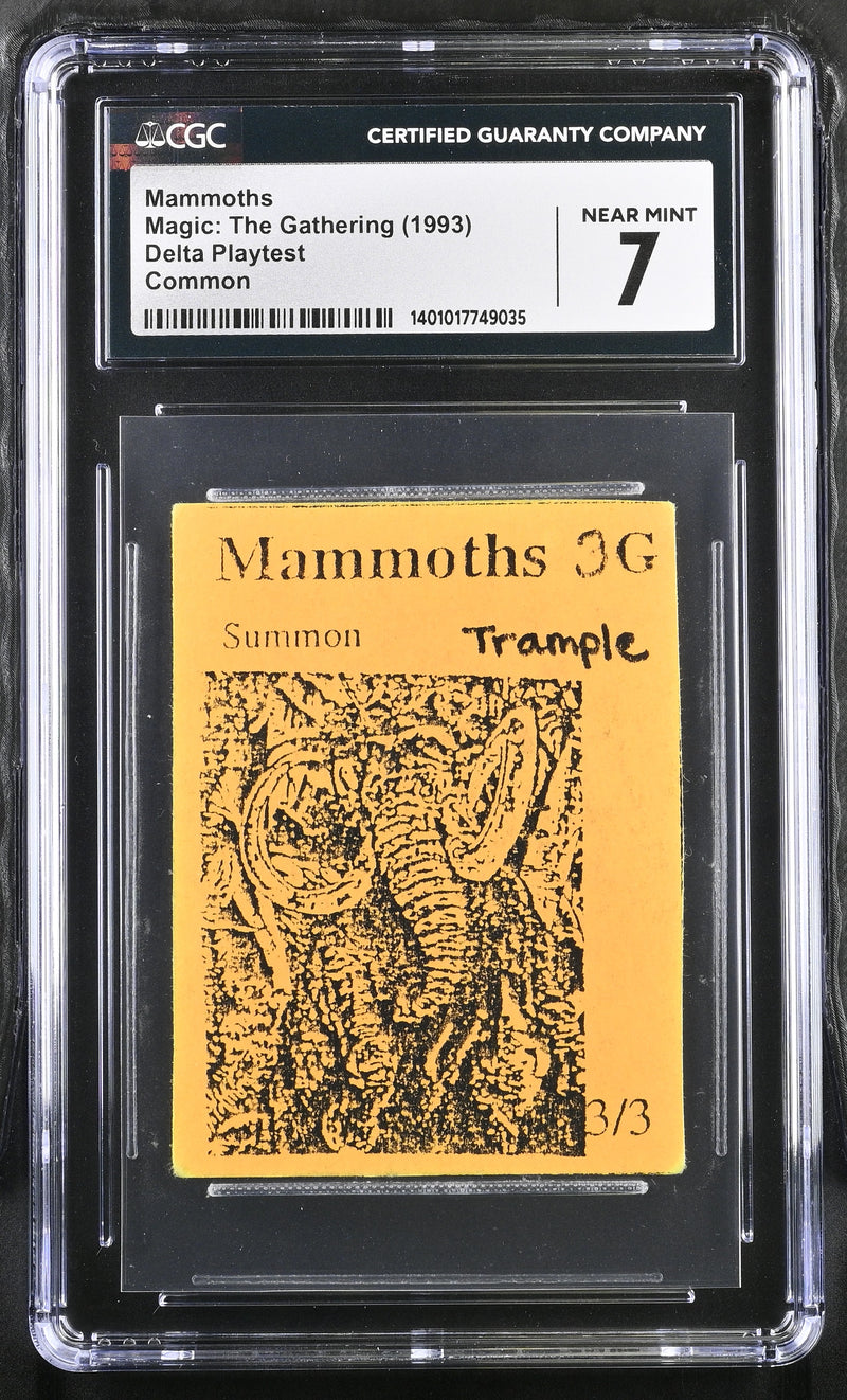 Mammoths (Delta Playtest)