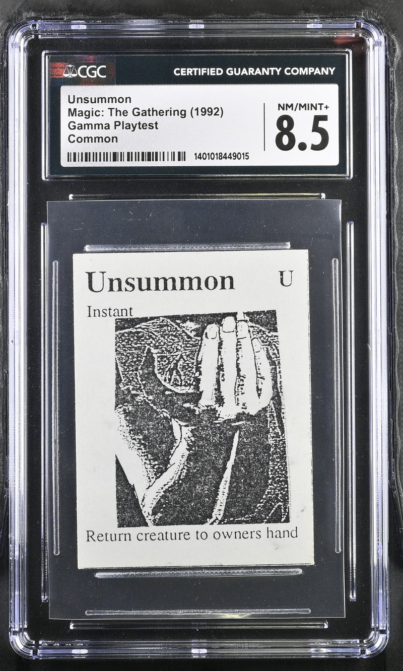 Unsummon (Gamma Playtest)