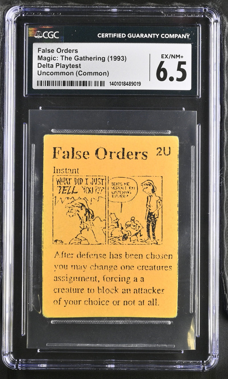 False Orders (Delta Playtest)