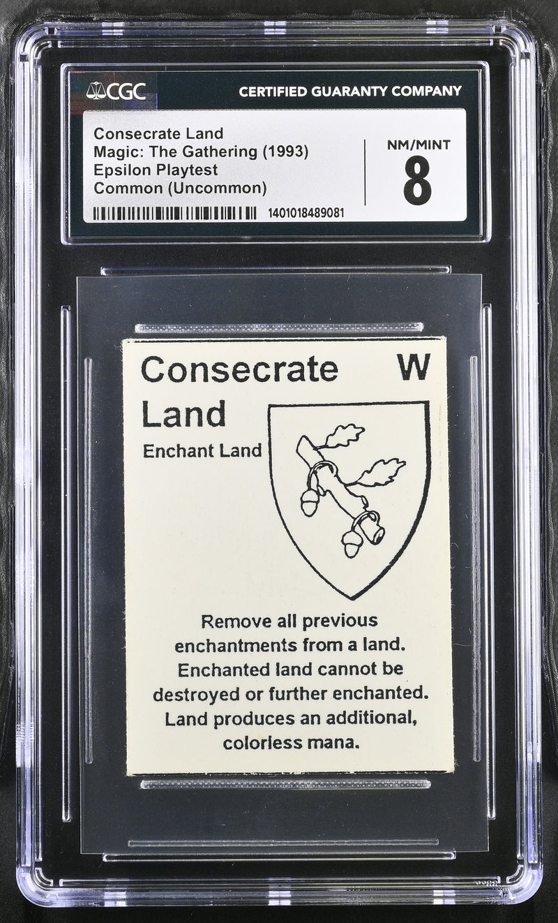 Consecrate Land (Epsilon Playtest)