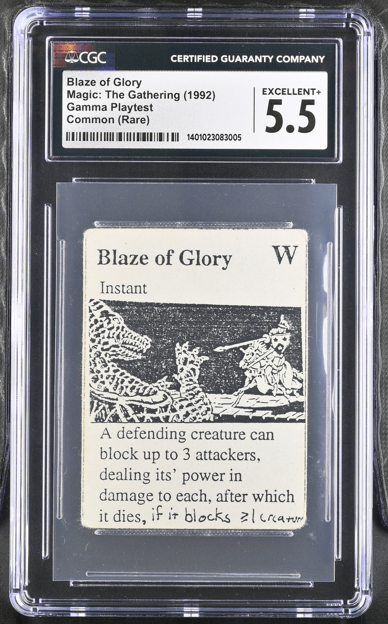 Blaze of Glory (Gamma Playtest)