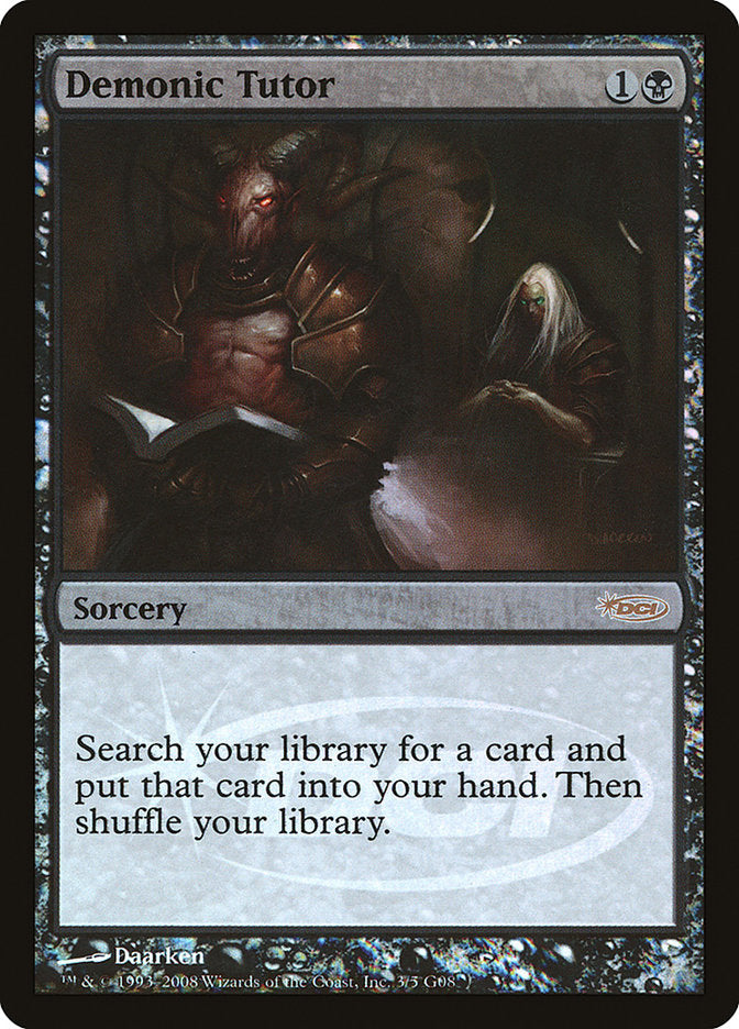 Demonic Tutor Judge Foil (JDG)