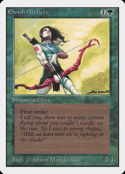 Elvish Archers (UNL)