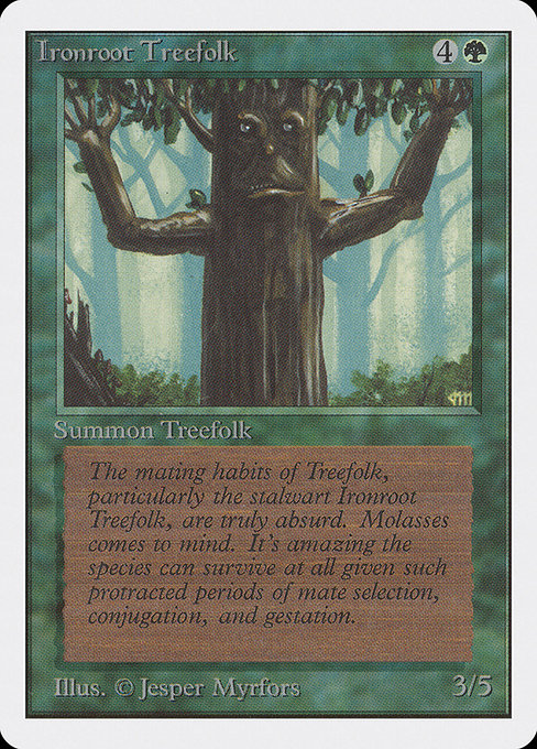 Ironroot Treefolk (UNL)