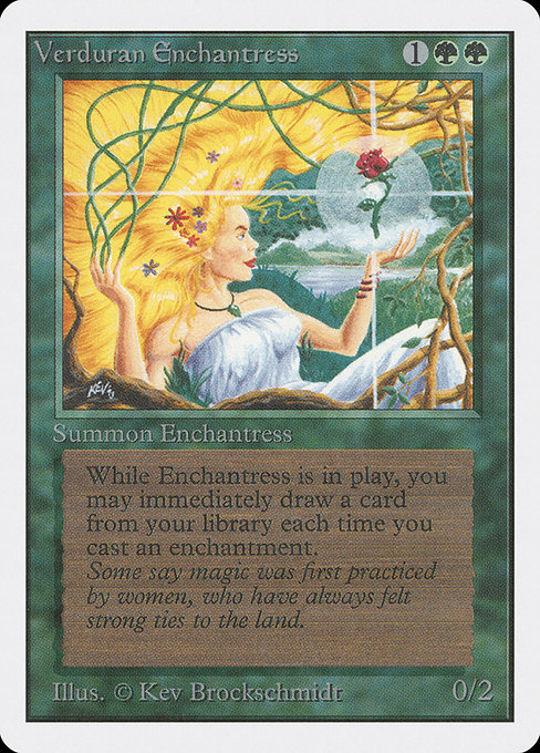 Verduran Enchantress (UNL)