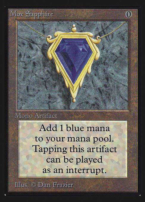 Mox Sapphire (CED)