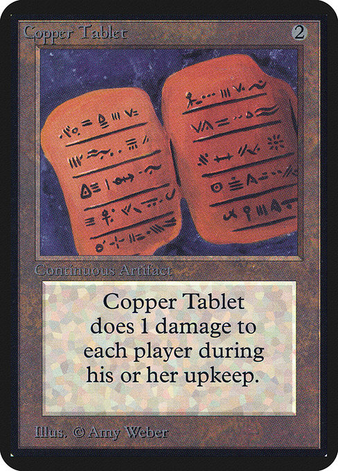 Copper Tablet (LEA)